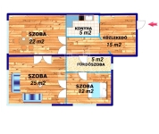 Verkauf wohnung Budapest, VI. bezirk, 84m2